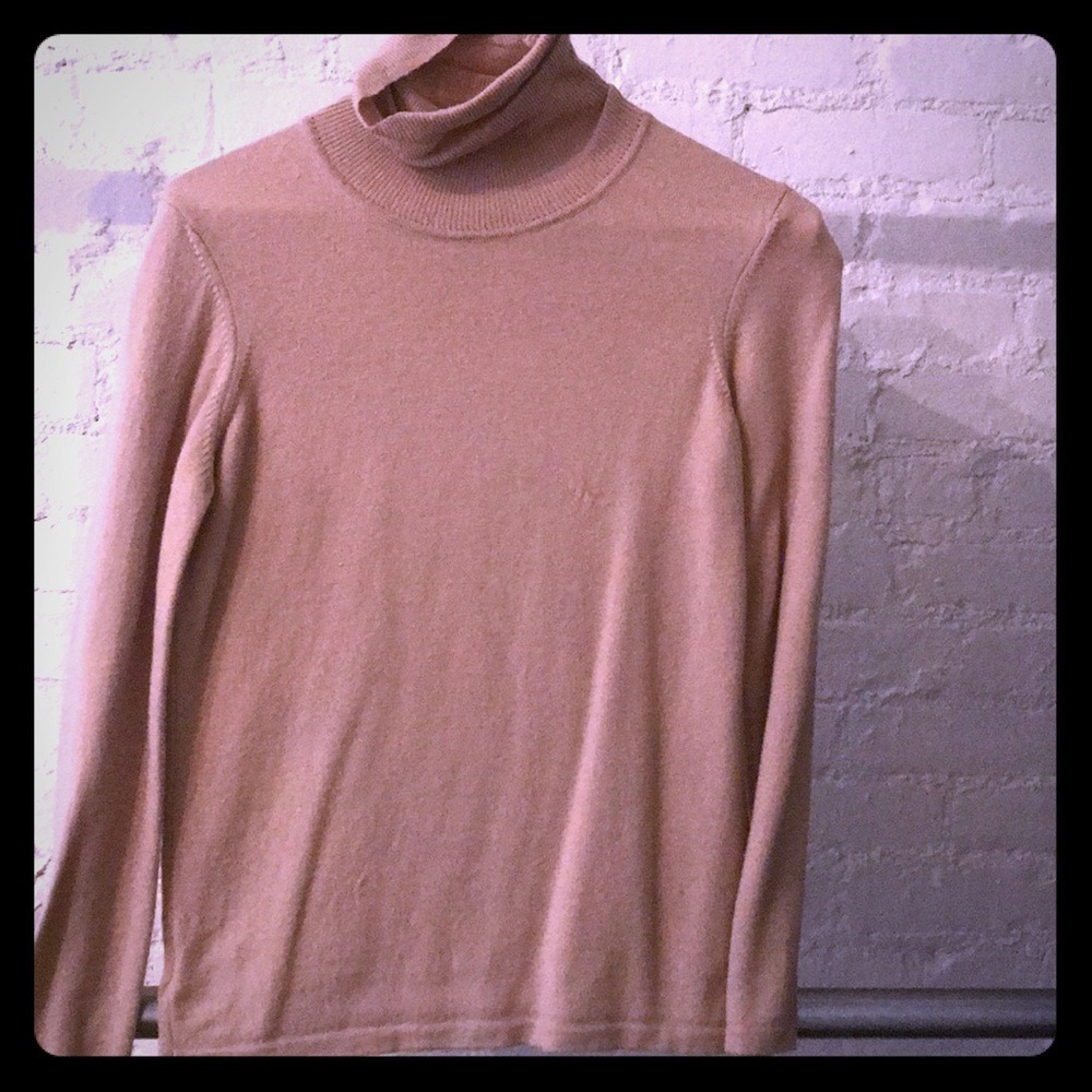 Henri Bendel Cream Turtle Neck